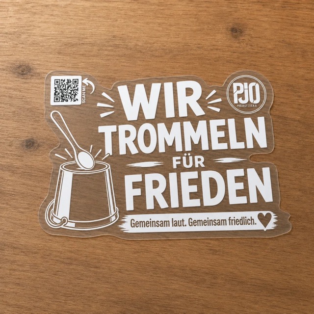 Der Trommeleimer: Mit Rhythmus für Frieden, Freiheit und Gerechtigkeit