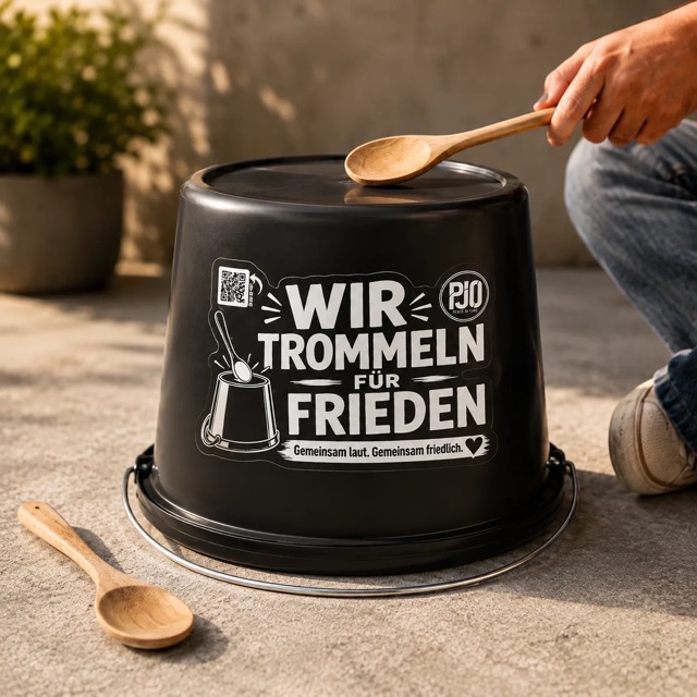 Der Trommeleimer: Mit Rhythmus für Frieden, Freiheit und Gerechtigkeit
