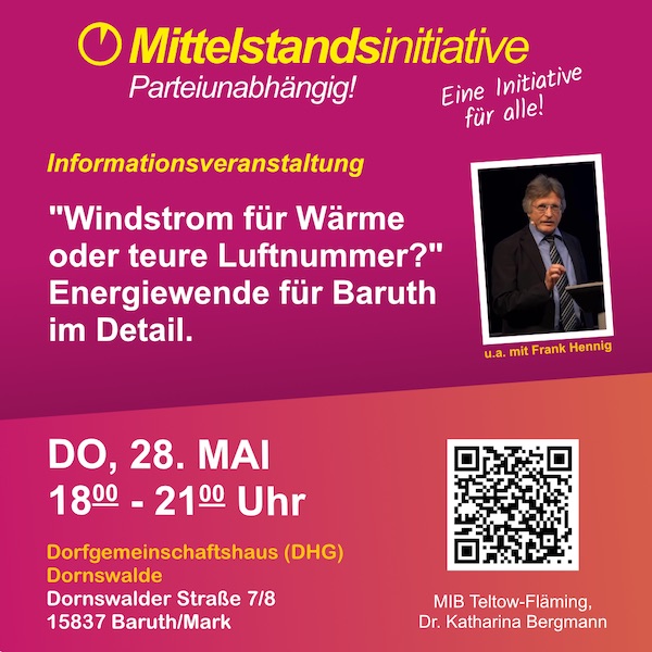 Windstrom für Wärme? Oder teure Luftnummer?